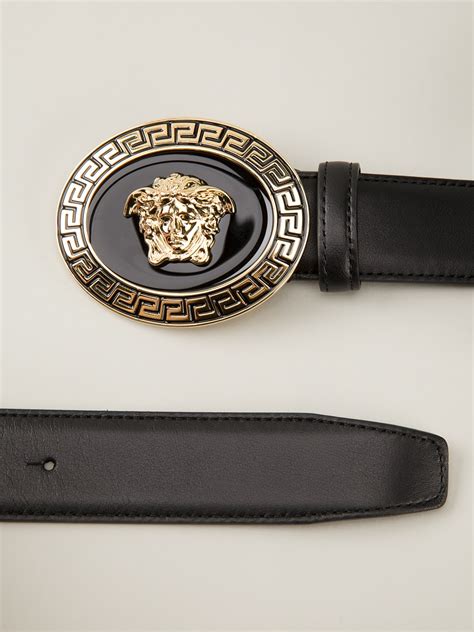 versace medusa stainless belt|Versace Medusa belt sale.